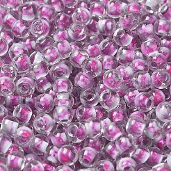 Perline rotonde in vetro trasparente&nbsp;SEED-B001-05A-29