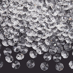 240 Stück transparente K9-Glasverbinder-Anhänger&nbsp;GLAA-SP0001-92