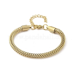 Bracciali a catena in corda di acciaio inossidabile 304 per donna&nbsp;BJEW-F488-08G
