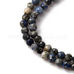 Natürlicher Lapislazuli Perlenstränge&nbsp;LS-G-L629-B01-3mm-03