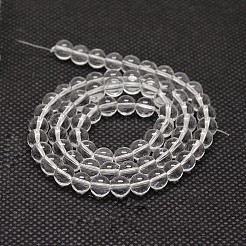 Nachzuahmen österreichische Kristallglasperlenstränge Rund&nbsp;GLAA-F030-6mm-01
