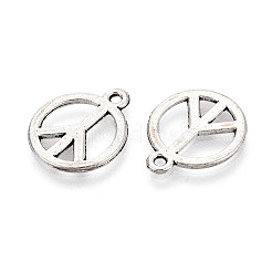 Pendente in lega stile tibetano&nbsp;TIBEP-T054-06AS
