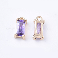 Transparente Glas Anhänger / charms&nbsp;GLAA-T007-13C
