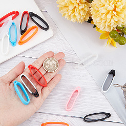 Ciondolo in silicone 18 pz 9 colori&nbsp;SIL-GF0001-21