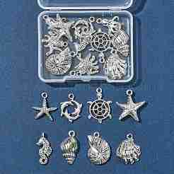 20 pendentif en alliage de style tibétain représentant un organisme marin&nbsp;TIBEP-FS0001-47