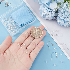 10 Paar 925 Ohrringhaken aus Sterlingsilber.&nbsp;STER-BBC0001-36