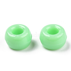 Perle di plastica opache&nbsp;KY-T025-01-F07