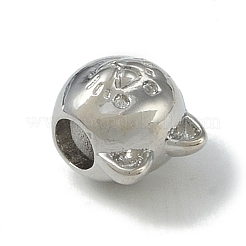 Perles de placage en laiton&nbsp;KK-A220-19A-P