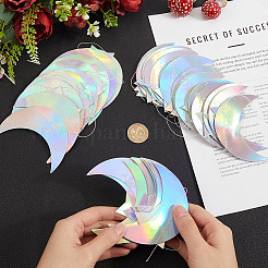 Guirlande de papier pailleté irisé&nbsp;HJEW-WH20003-10B
