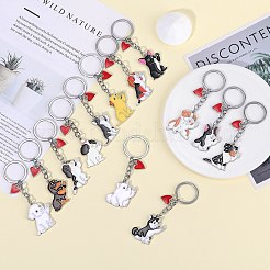 Portachiavi in lega a tema animale&nbsp;KEYC-SZC0007-01L