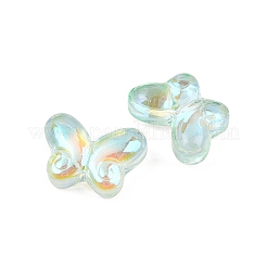 Ab farbbeschichtete transparente Glasperlen&nbsp;GLAA-Z020-01D