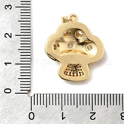 Ottone micro spianare pendenti zirconi&nbsp;KK-A266-41A-G