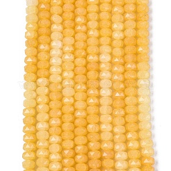 Fili di perline di vetro craquelé di giada imitazione&nbsp;GLAA-N068-01A-A05