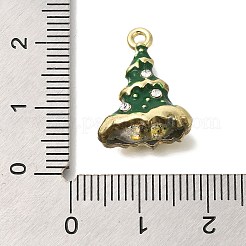 Noël alliage thème pendentifs émail&nbsp;ENAM-B025-01E-02G