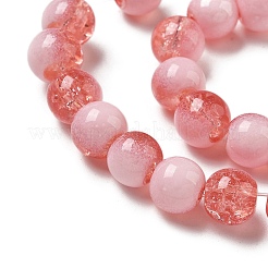 Perle di vetro crackle&nbsp;X1-GLAA-U001-8mm-13