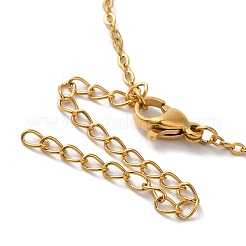 Colliers pendentifs en acier inoxydable 304&nbsp;LS-NJEW-H036-02G-I