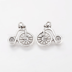 Pendentifs en alliage de style tibétain&nbsp;TIBEP-0734-S-LF
