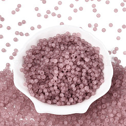 Perles de rocaille en verre transparent dépoli fgb&nbsp;SEED-N013-04A-06