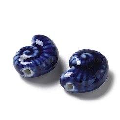 Perles en porcelaine manuelles&nbsp;X-PORC-L080-F05