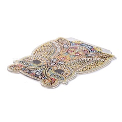 5d bricolage hibou motif animal diamant peinture crayon porte-gobelet ornements kits&nbsp;DIY-C020-03