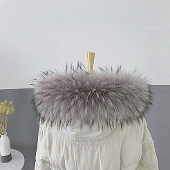 1 Stück Chenille-Stickbesatz aus Kunstfell zum Nähen&nbsp;FIND-GF0008-45B