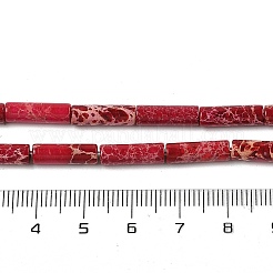 Gefärbte natürliche imperiale Jaspisperlenstränge&nbsp;G-H087-H01-01D