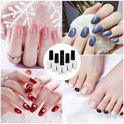 Transparente Nagellackflasche aus Glas und Kunststoff&nbsp;AJEW-XCP0003-42