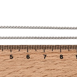 12 Stück Schlangenkette aus Edelstahl 304 für Damen und Herren&nbsp;NJEW-H093-19P-03