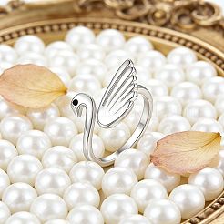 Manschettenringe aus Messing mit Zirkonia-Pavé&nbsp;WG0684B-01