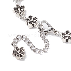 Tibetischen Stil Legierung Charme Armbänder&nbsp;BJEW-JB10096-02