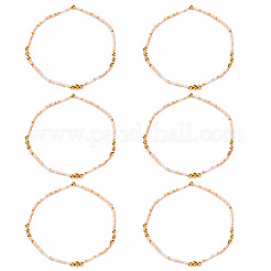 Stretch-Armband-Sets aus Messing- und Glasperlen für Damen&nbsp;YQ1081