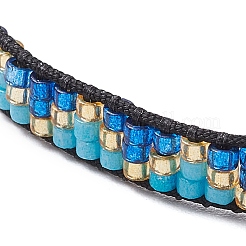 2 pulsera hecha a mano con cuentas de semillas de vidrio para mujer&nbsp;BJEW-MZ00158