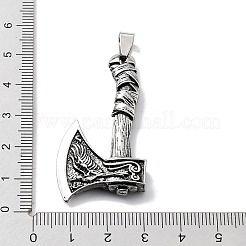 Pendente in lega stile tibetano&nbsp;TIBE-L012-025AS