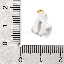 Colgantes de esmalte de acero inoxidable 304&nbsp;LS-STAS-P431-32G-03