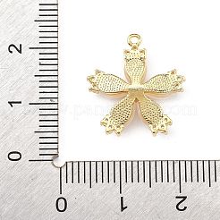 Colgante micropavé cubic zirconia de latón&nbsp;LS-KK-K371-43G