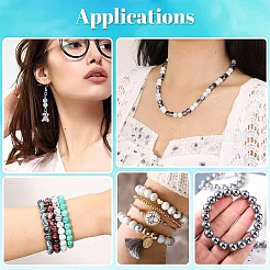 Set fai da te di pietre preziose e perline di vetro&nbsp;DIY-YW0013-10