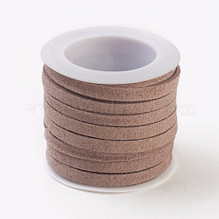 Faux Wildleder Band Kunstleder Kordel&nbsp;LW-R003-5mm-1110