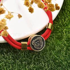 Mehrreihige Armbänder aus Nylonkordeln mit Sternbild&nbsp;BJEW-U016-01B-11