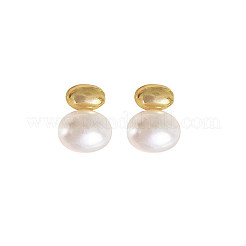 Boucles d'oreilles à tige en alliage imitation perle&nbsp;FS-WGD078E-01