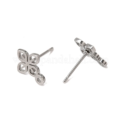 Ohrstecker-Beschläge aus Edelstahl 304&nbsp;SA-CBAAD0D-06P