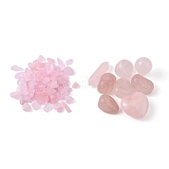 Kit per la creazione di gioielli in quarzo rosa naturale fai da te&nbsp;DIY-FS0002-60