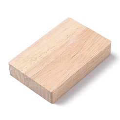 Présentoirs à anneaux en bois à 3 fente&nbsp;RDIS-WH0011-26