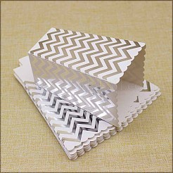 Scatole di popcorn di carta con motivo a onde&nbsp;CON-L019-A-03B