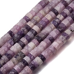 Natürliche Lepidolit / lila Glimmerperlen&nbsp;GG-CBA8682-B08