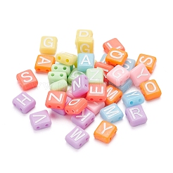 240 Stück 8 Farben undurchsichtige Acryl-Mehrstrang-Glieder&nbsp;MACR-YW0001-45