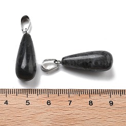 Pendenti in larvikite naturale&nbsp;G-T081-35