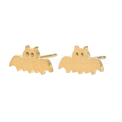 Boucles d'oreilles à tige en acier inoxydable 304&nbsp;EJEW-I321-02G