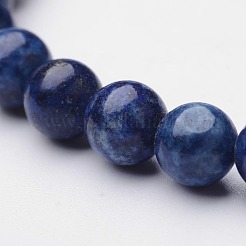 Lapis naturali bracciali tratto lazuli perline&nbsp;X-BJEW-F202-04