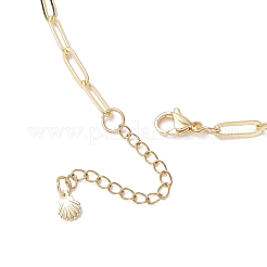 Collar con colgante de estrella de mar&nbsp;NJEW-JN05405-02