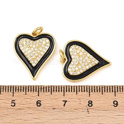 Pendentifs cubiques en laiton micro pavé&nbsp;KK-Z140-18G